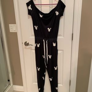 Mickey Mouse jumpsuit. Never worn. Super cute!